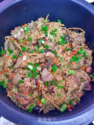 Shiitake Mushroom Ribs Rice recipe