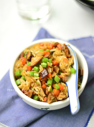 Mushroom Fried Rice recipe