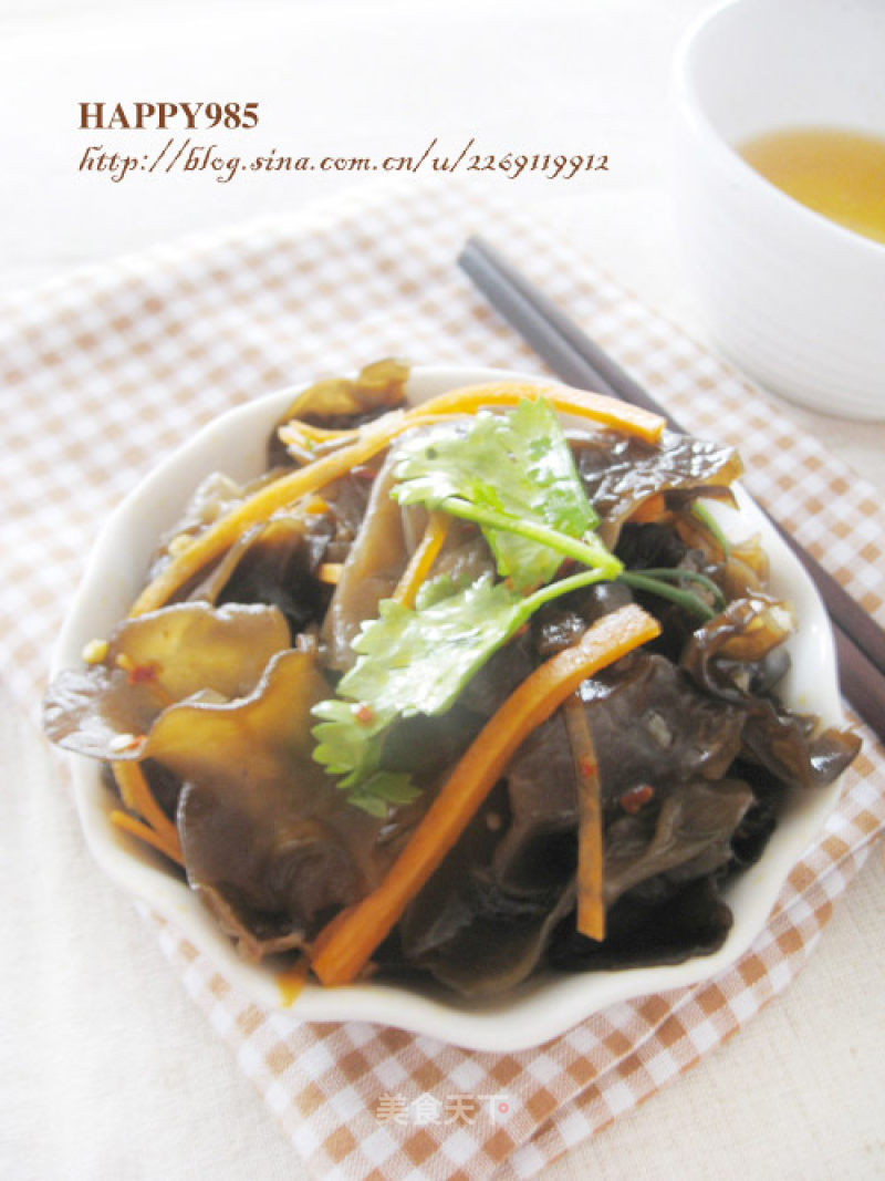 [cold Black Fungus] A Refreshing Touch in Summer recipe