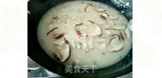 Mushroom Chicken Congee recipe