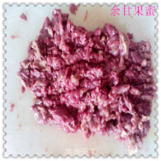 Steamed Potato Beef Balls recipe