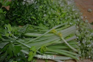 Celery and Shrimp Dumplings recipe