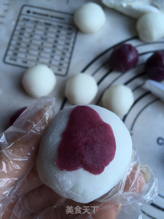 #新良第一节烤大赛# Rose Flower Snowy Moon Cakes recipe