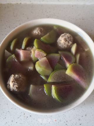 Radish Meatball Soup recipe