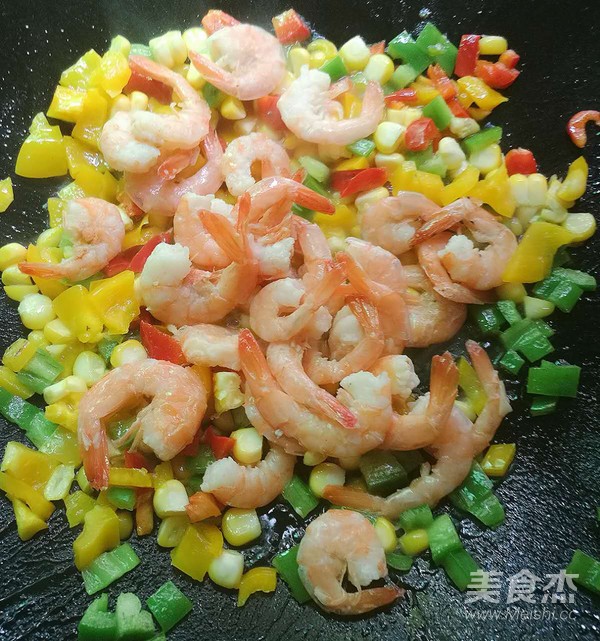 Shrimp Baked Rice recipe