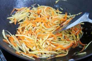 Vegetarian Fried Potato Shreds recipe