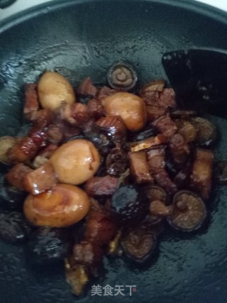 Braised Pork with Mushrooms recipe