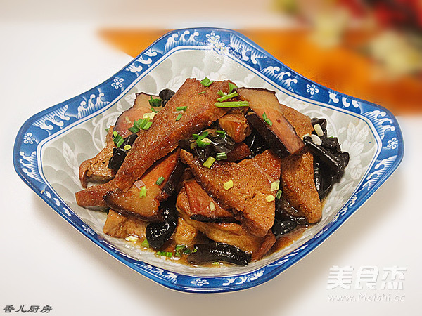 Frozen Tofu and Soy Sauce Pork recipe