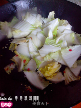 Yuxiang Cabbage-lazy Quick Hand Dishes recipe