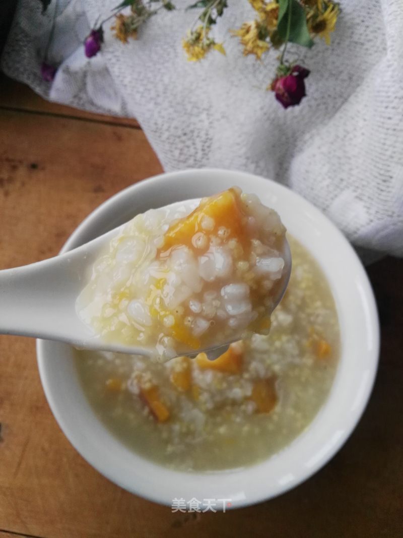 Two Rice Sweet Potato Porridge recipe