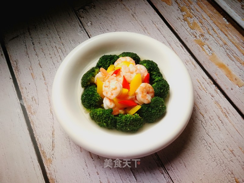 #团圆饭# Stir-fried Shrimp with Broccoli recipe