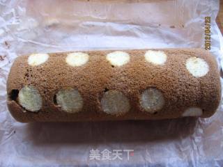 Polka Dot Cocoa Cake Roll recipe