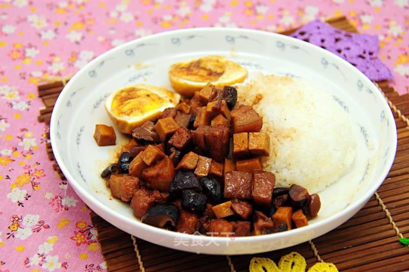 Taiwanese Braised Pork Rice recipe