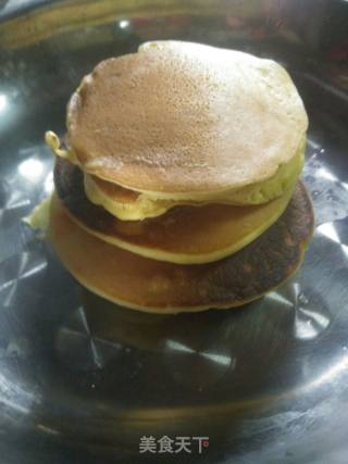 Dorayaki with Mango Cream Filling recipe