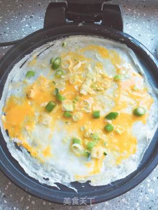 Home Pancakes with Fruits recipe