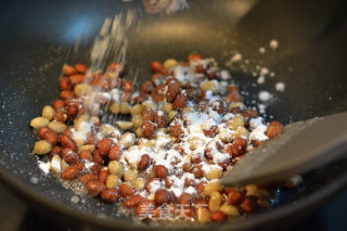 So Cooked and Delicious Peanuts with Icing Sugar recipe