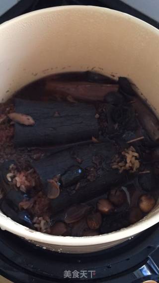Candied Glutinous Rice and Lotus Root recipe