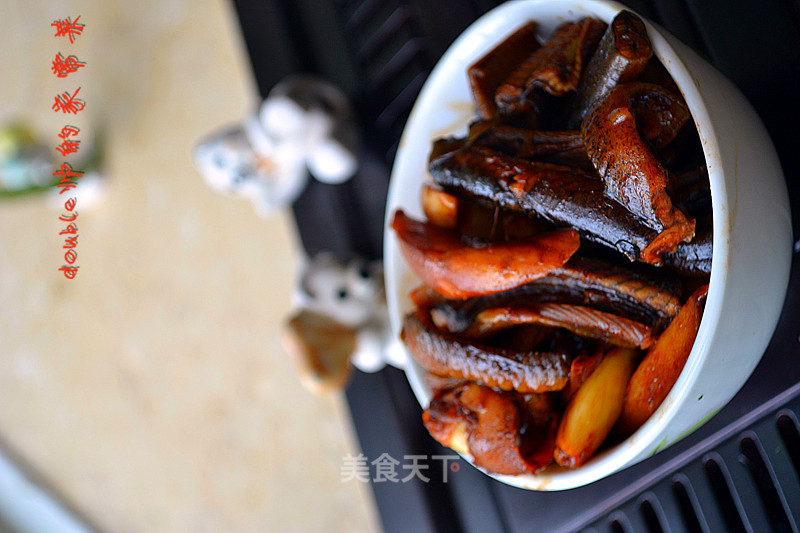 【top Chef】-【eel and Pleurotus Eryngii】 recipe