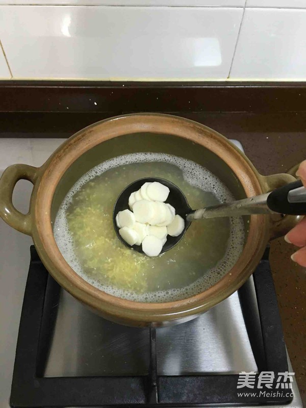 Yam Millet Congee recipe
