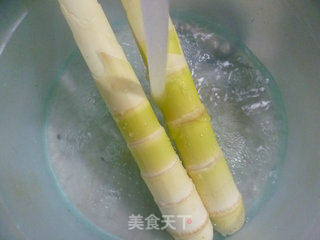 Braised Bamboo Shoots with Tofu in Oil recipe