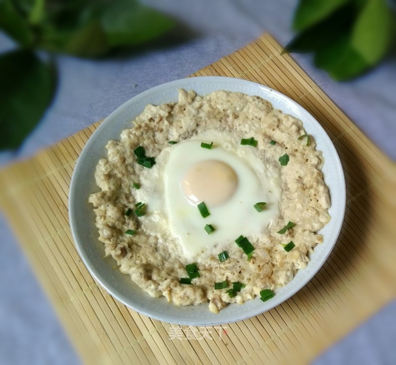 Steamed Eggs with Tofu and Minced Pork