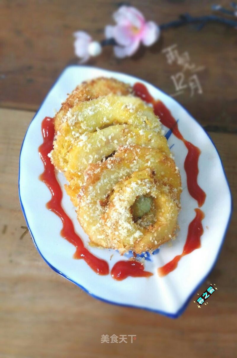 Fried Apple Ring recipe
