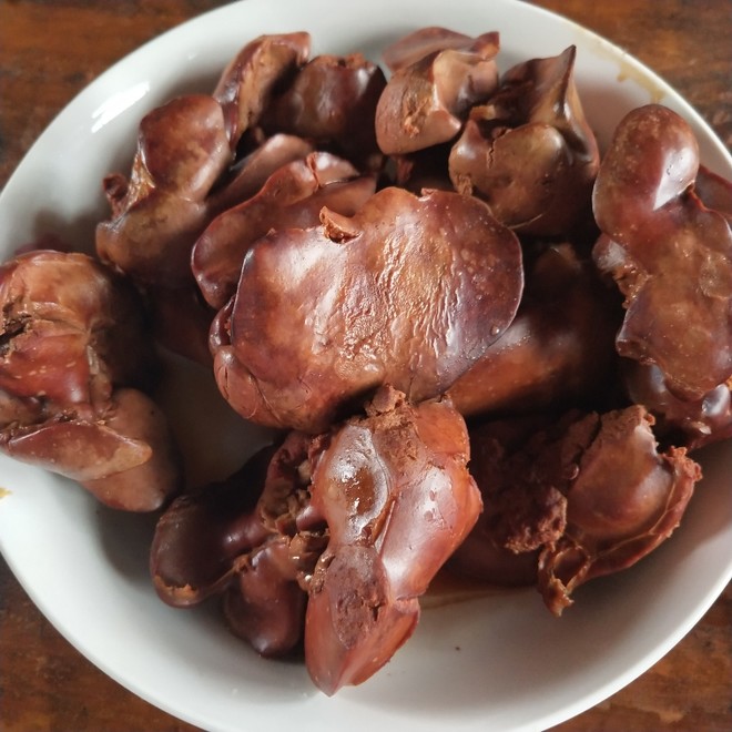 Delicious and Not Greasy Five-spice Chicken Liver recipe