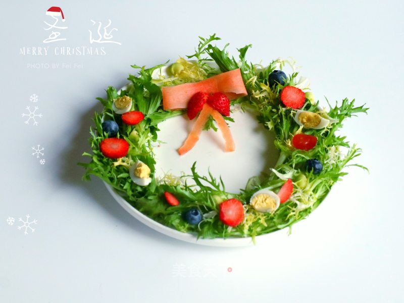 Christmas Wreath Salad recipe