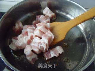 Braised Pork Belly with Tea Tree Mushroom recipe