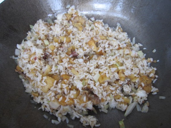 Fried Rice with Dried Squid recipe