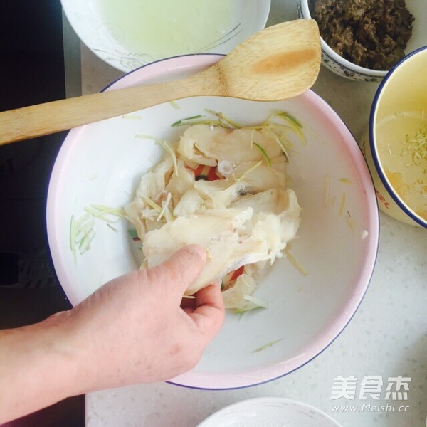 Pan-fried Egg Flower Cod recipe