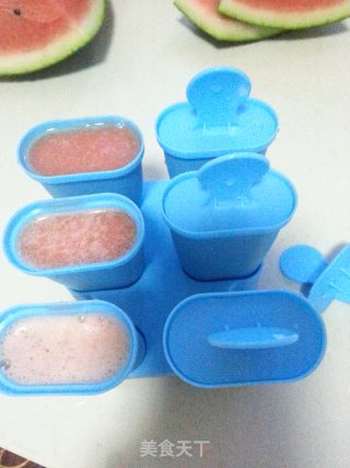 Watermelon Popsicles recipe