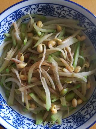 Stir-fried Radish with Bean Sprouts recipe