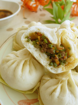 Cowpea Beef Steamed Buns recipe