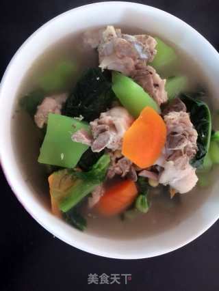 Lettuce Pork Rib Soup recipe