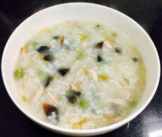 Wooden Fish Preserved Egg and Lean Meat Porridge recipe