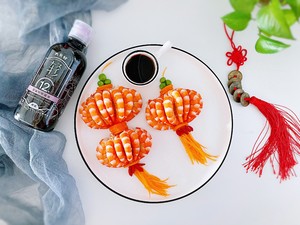 Good Luck New Year Dishes❗️zero Difficulty and High-value, Booming Lantern Shrimp recipe