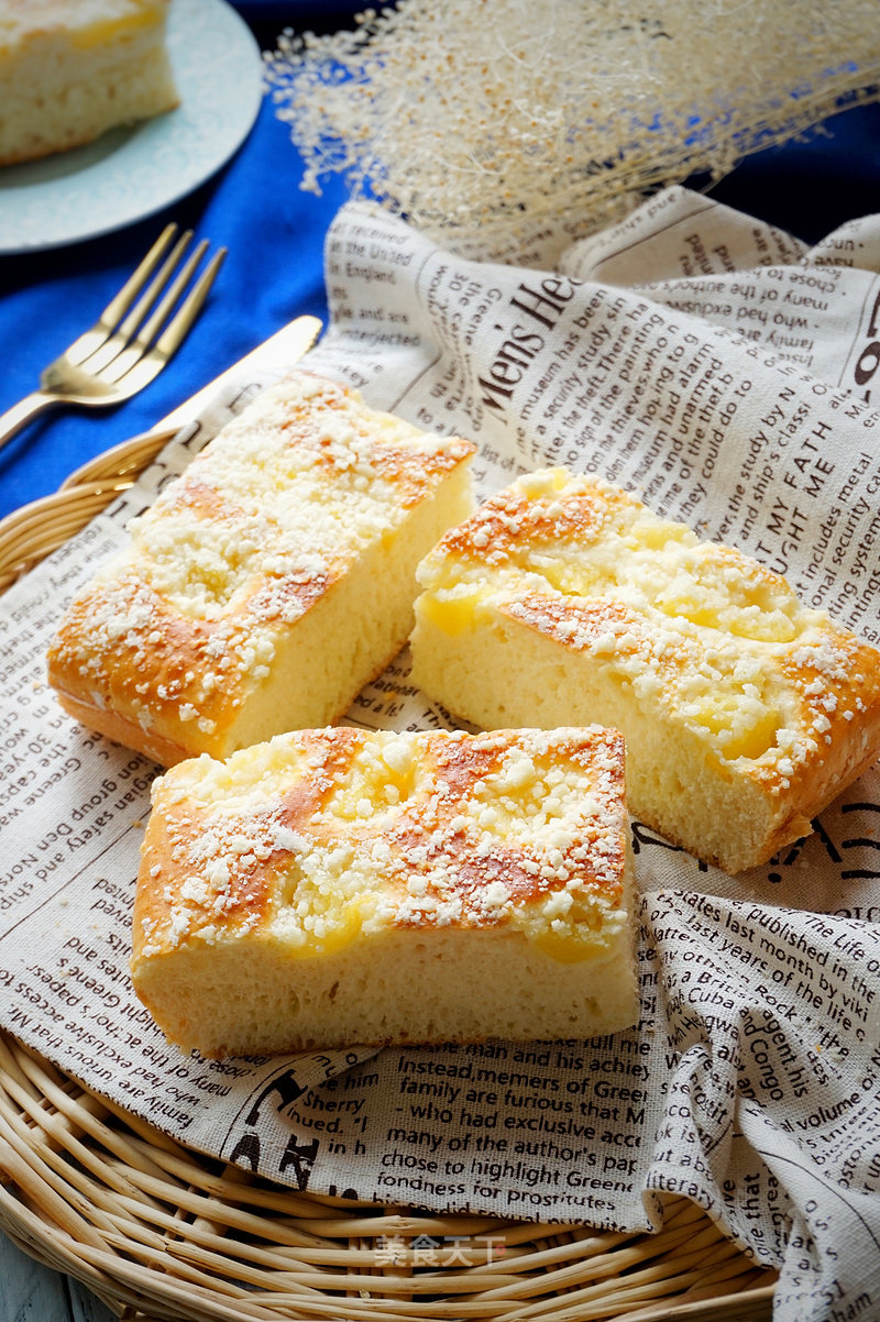 #aca婚纱明星大赛#pineapple Crisp Bread (substitute Butter Version) recipe