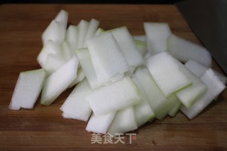 【winter Melon and Shrimp Soup】 recipe