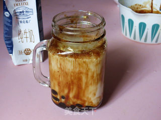 The New Internet Celebrity in The Milk Tea World [brown Sugar Pearl Milk Milk Tea] recipe