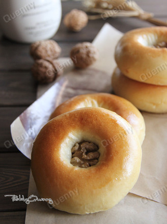 Walnut Bean Paste Buns recipe