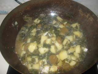 Stewed Potatoes with Salty Mustard recipe