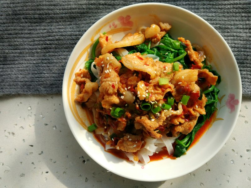 Spicy Rice Noodles recipe