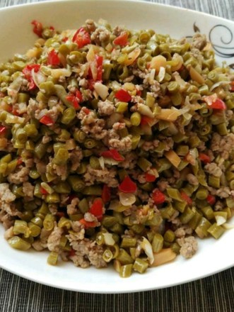 Capers with Minced Meat
