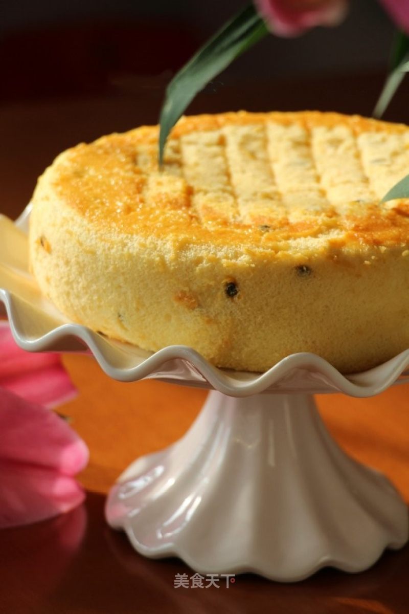 #四session Baking Contest and is Love to Eat Festival#passion Fruit Cake recipe
