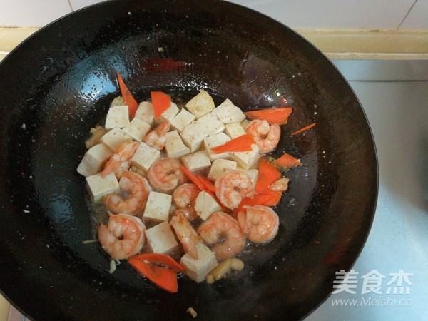 Tofu Braised Shrimp recipe