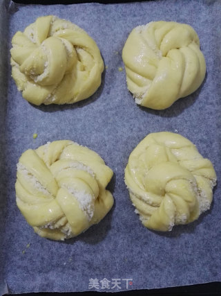 #四session Baking Contest and is Love to Eat Festival# Coconut Milk Flower Bag recipe
