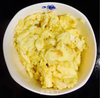 Scrambled Eggs with Green Onions recipe