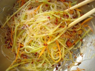 [hebei] Vermicelli Cucumber recipe