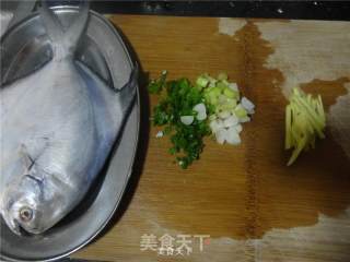 Steamed White Pomfret recipe